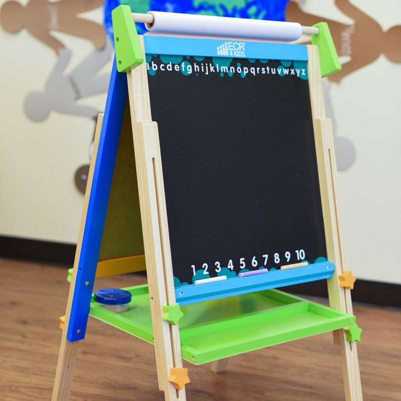 ECR4Kids Folding Board Easel & Reviews Wayfair